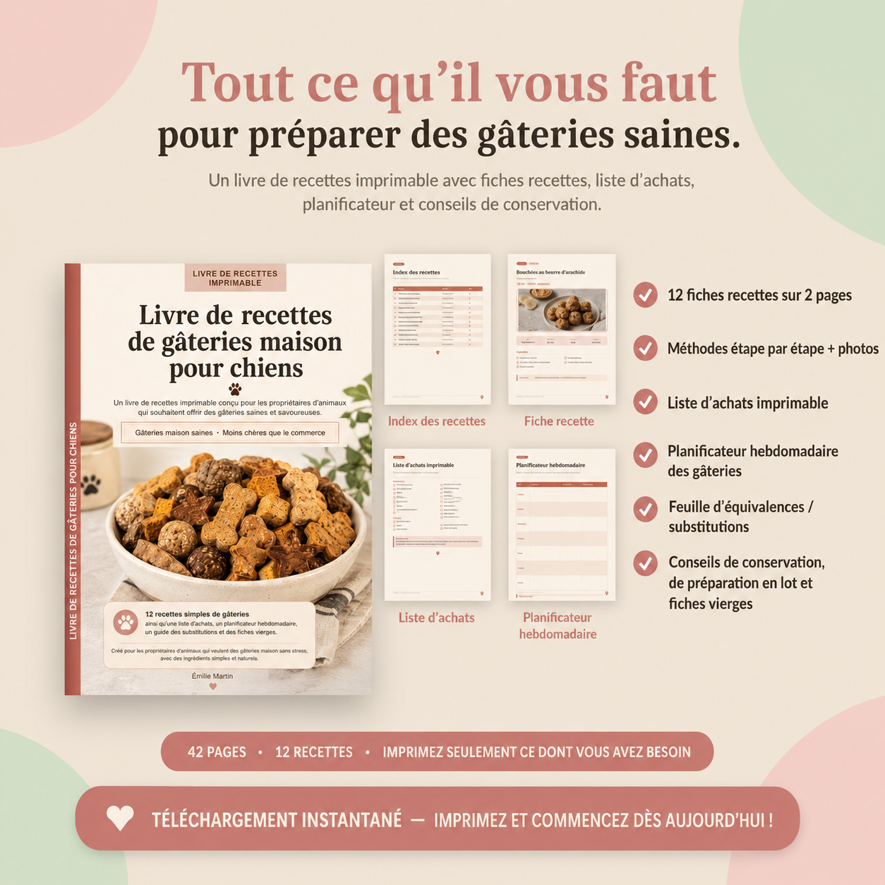 Homemade Dog Treat Recipe Book